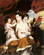 REYNOLDS, Sir Joshua, Lady Cockburn and her Three Eldest Sons dy